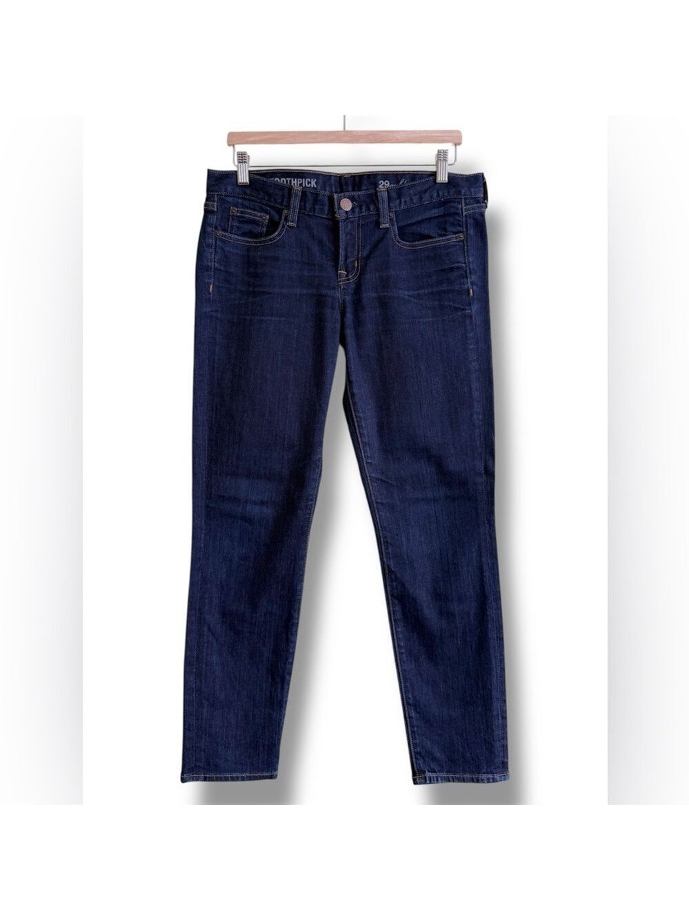J. Crew Toothpick Ankle Jeans Dark Wash Size 29